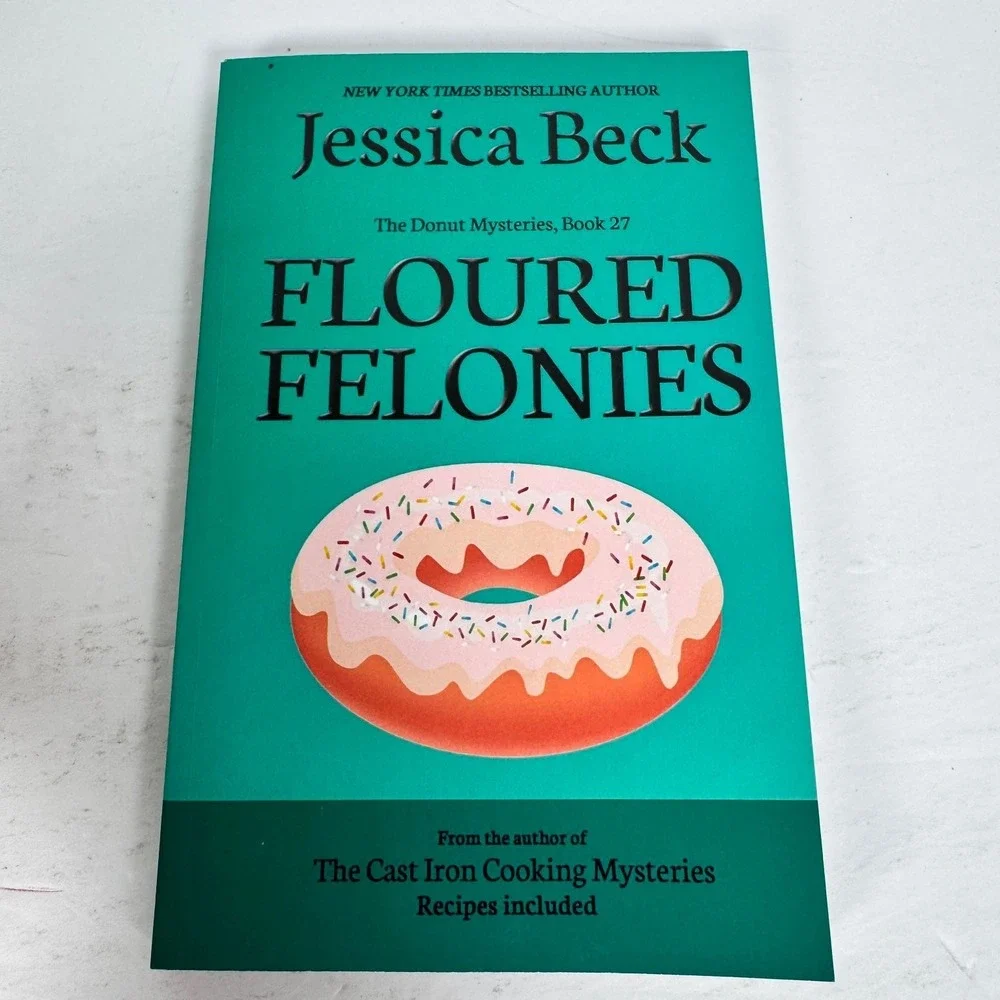 Donut Mysteries Lot Jessica Beck 2016-2018‎ First Edition 3 Books Recipes